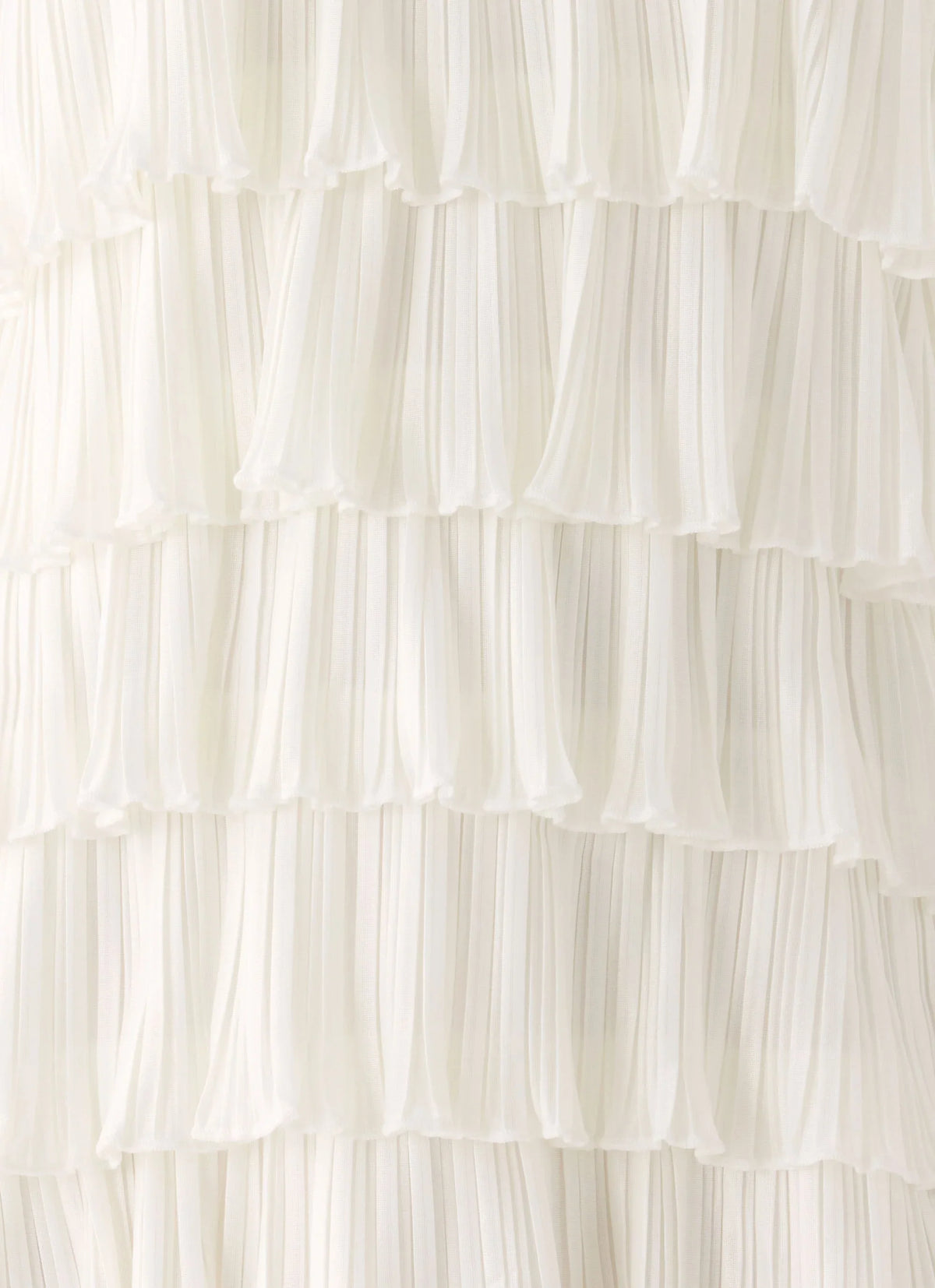 Lunar Bloom Mini Dress - Ivory