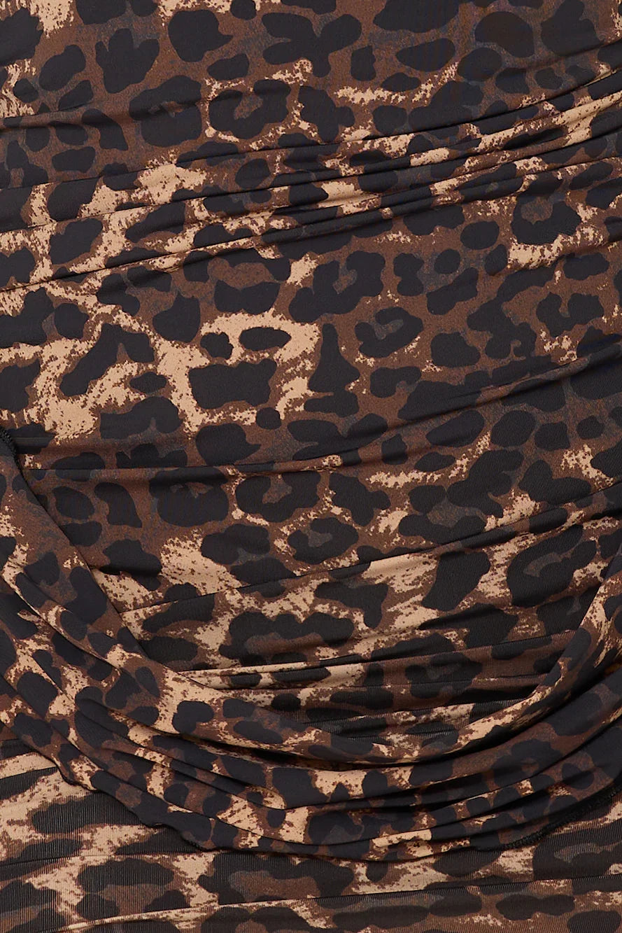 Glory Mini Dress Leopard