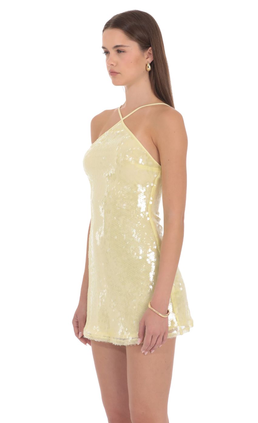 Stacy Sequin Mini Dress