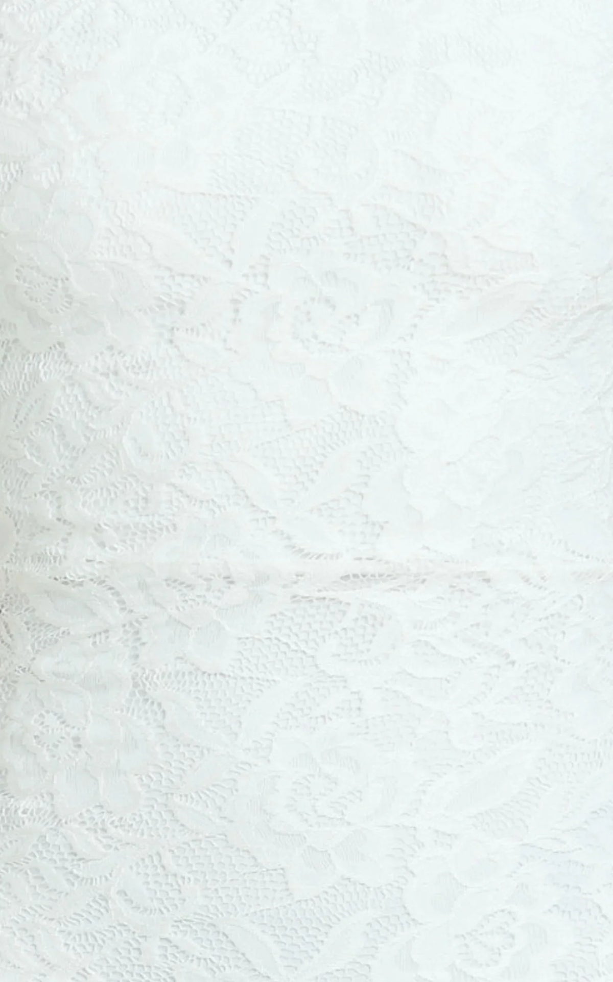 Miller Mini Dress - Lace Twist Off Shoulder Bodycon Dress in White