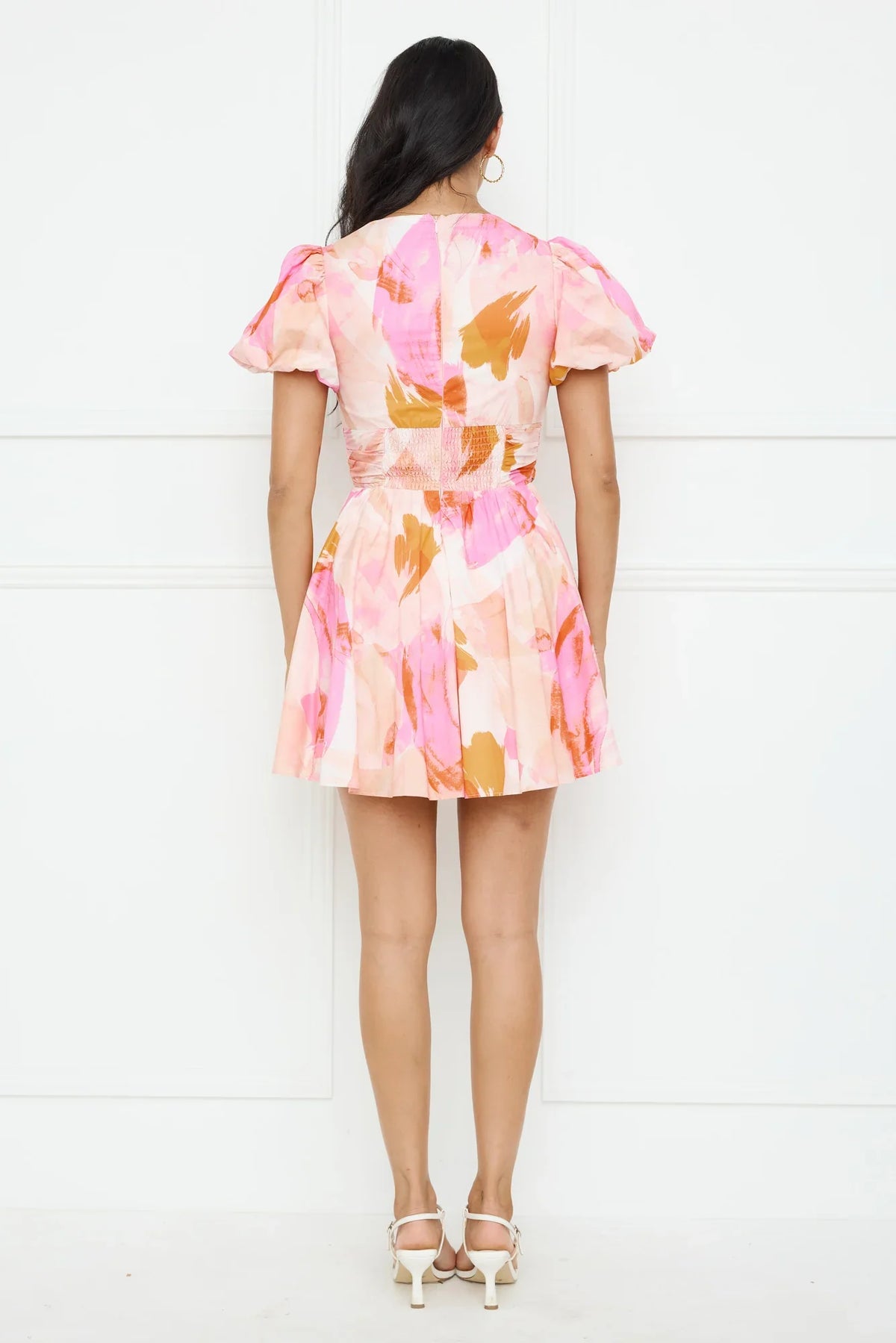 Cherry Bombshell Mini Dress Pink