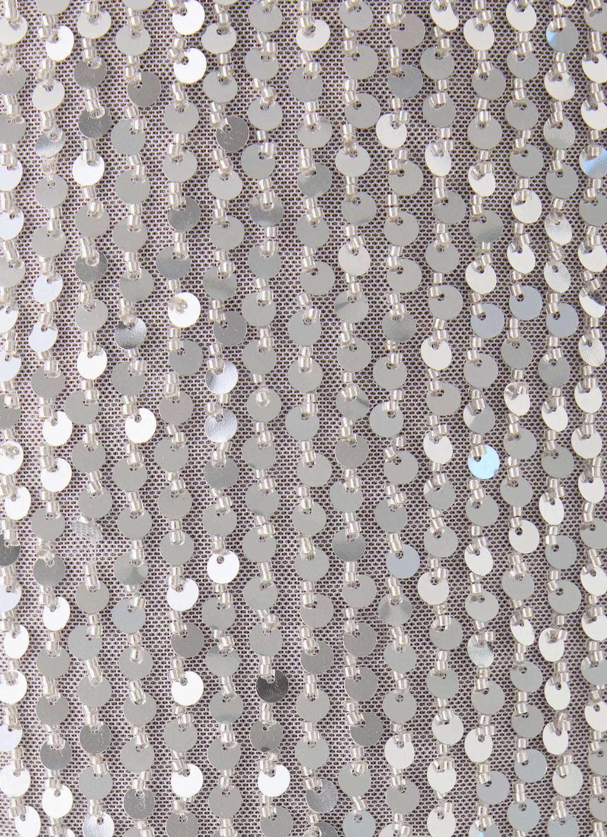 Alula Sequin Mini Dress - Silver